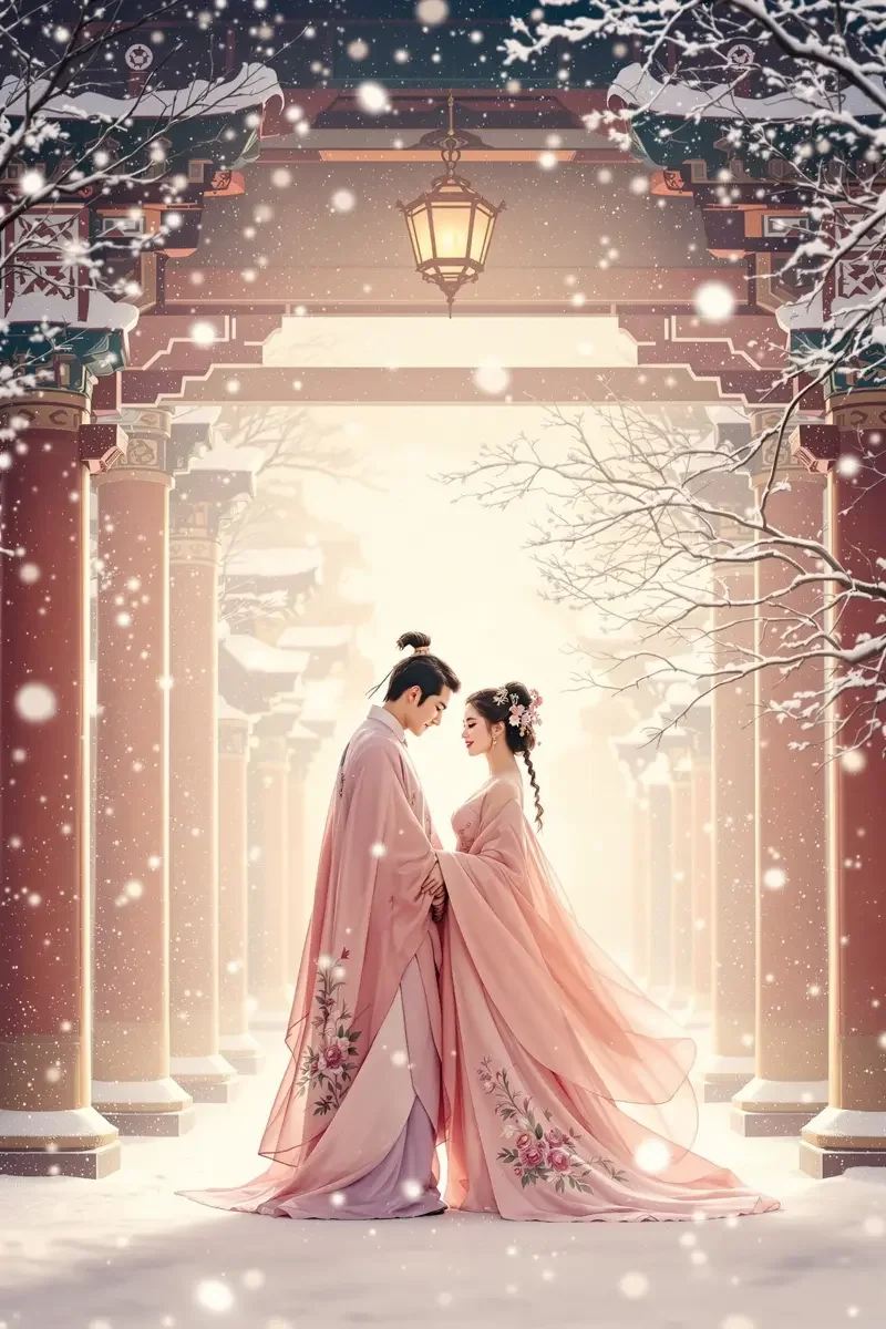雪落长安 电影海报 - 性感熟女